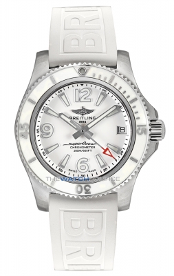 Buy this new Breitling Superocean 36 a17316d21a1s1 ladies watch for the discount price of £2,414.00. UK Retailer.